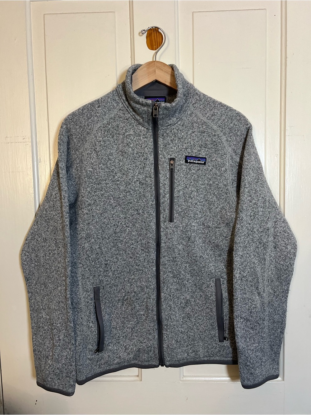 Patagonia Men’s Better Sweater Fleece Jacket Stonewash Size Small